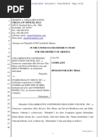 Collaborative Continuing Education v. Starks Realty Group - Divorce This House Trademark Complaint PDF