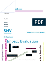 Impact Evaluations Presentation