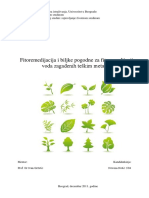 Biljke Pogodne Za Fitoremedijaciju - Nevena Cule 2011