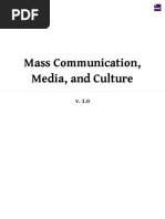 Download TEXTBOOK mass-communication-media-and-culturepdf by Rubn Daz SN314367731 doc pdf