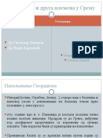 Skordisci I Druga Plemena U Sremu