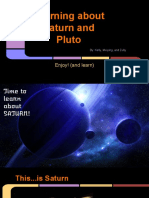 Planets Presentation - Saturn and Pluto