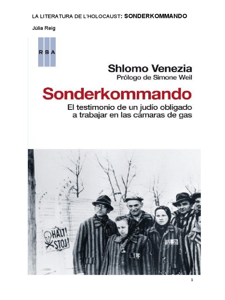 Sonderkommando PDF | PDF