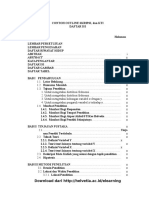 Outline Skripsi Dan KTI