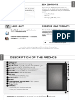 Archos 70d EReader PN110170 Book