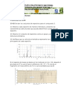 RMN de compuesto orgánico