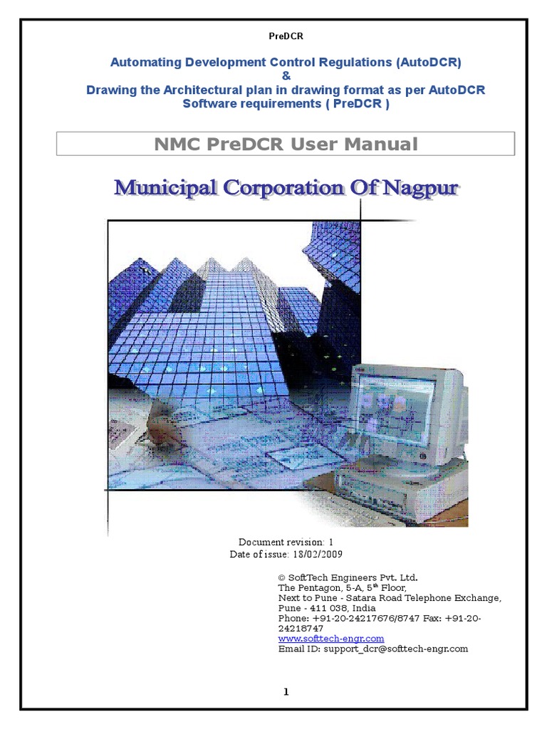 PreDCR NMC ManualV1 | PDF | Stairs | Auto Cad