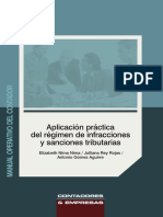 Aplicación Práctica Del Régimen de Infracciones y Sanciones Tributarias