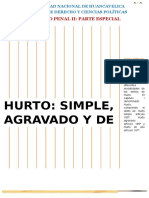 Hurto Simple Agravado y de Uso