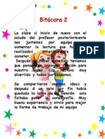 bitacora 2