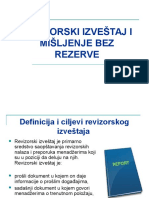 Marijana Mihajlović - Revizorski Izveštaj i Mišljenje Bez Rezerve