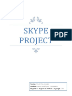 Skype Project Self Assessment Grid