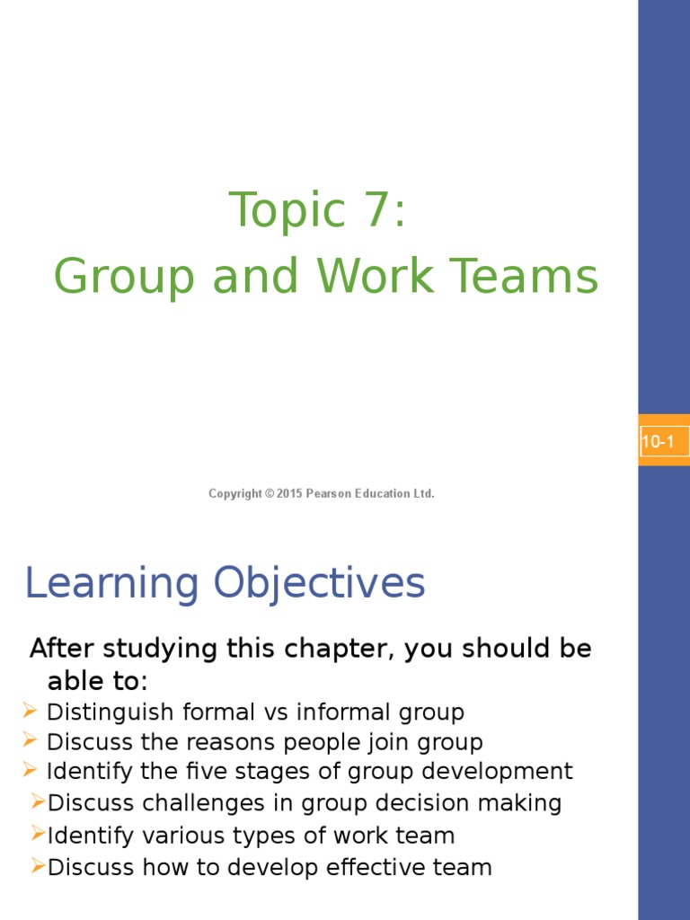 Topic 7 - Group Team | PDF | Decision Making | Group Decision Making