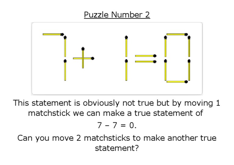 Puzzle No 2 | PDF