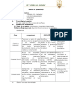 Sesión de Aprendizaje de Las Frutas