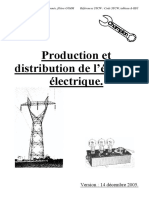 Production Et Distribution de L'énergie Électrique