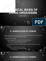 Chemical Basis of Living Organisms