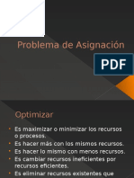 Problema de Asignación