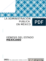 La Administración Publica en México