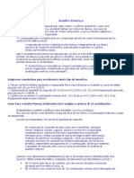 Requerimento de Auxílio-Doença - Orientações Para Requerimento