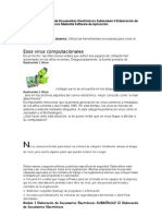 Modulo I Elaboración de Documentos Electrónicos Submodulo II Elaboración de Documentos Electrónicos Mediante Software de Aplicación