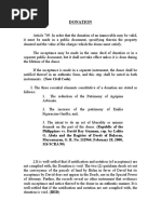 Donation