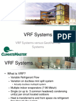 VRF Systems Versus Geothermal Systems