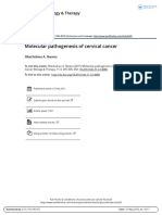 Molecular Pathogenesis of Cervical Cancer