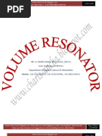 Download Volume Resonator by Mrcharis israel ancha by Charis Israel Ancha SN31443417 doc pdf