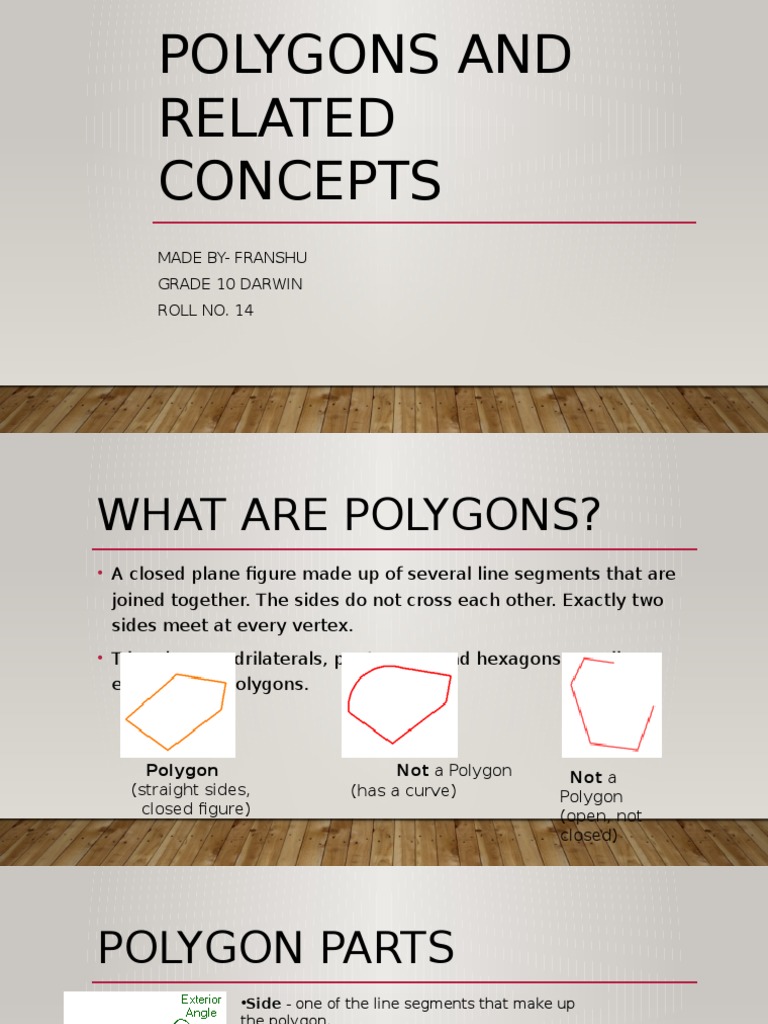 Understanding Polygons: Types and Formulas | PDF | Polygon | Triangle