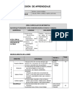 SESIÓN de APRENDIZAJE - Minimo Comun Multiplo