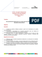 Cohorte II - Primera Jornada Año 2