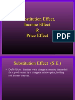 Income Effect and Substitution Effect Power Point