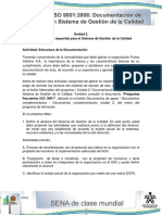 Actividad de Aprendizaje Unidad 2 Estructuracion de La Documentacion PDF