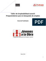 Guia Del Facilitador - Taller de Empleabilidad PDF