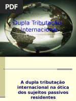 Dupla Tributação Internacional 2015 Abril