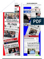 Editoriales Prensa Española e Internacional Sobre Garzón