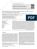 Stroth - COMT Aerobic Training Cognitive Function and Affect - Neurobiol Learn Mem 20101 PDF