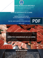 Aspectos Sensoriales de La Carne.