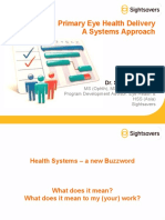 Monitoring Primary Eye Care Systems 