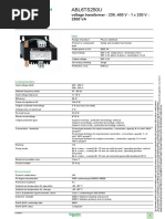 2.5KVA Isolation Transformer