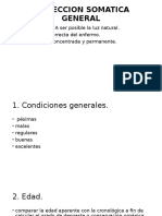 Inspeccion Somatica General - Semiología