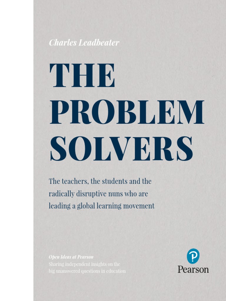 The Problem Solvers by Charles Leadbeater | PDF | Creativity | Critical ...