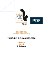 Festival dell'Economia 2016