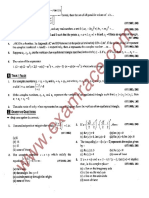 JEE Questions Complex Number