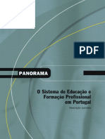 O Sistema de Educação e Formação Profissional em Portugal