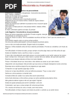 Perfeccionista, Personalidade Anancástica _ Psicologia 10