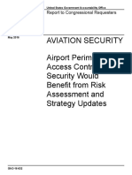 GAO Report On Airport Perimeter Security