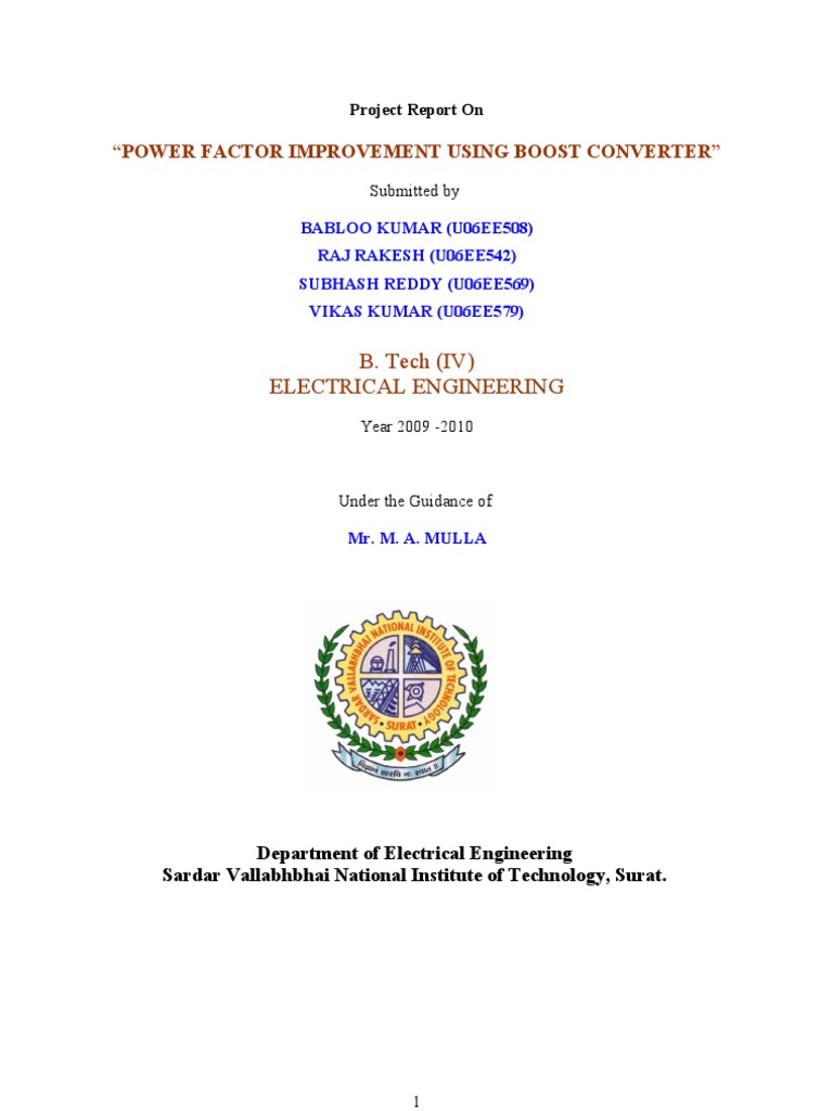 Power Factor Correction | PDF | Electrical Components | Electrical ...