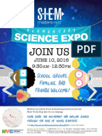 Elementary Science Expo 2016 Outreach Flyer Final